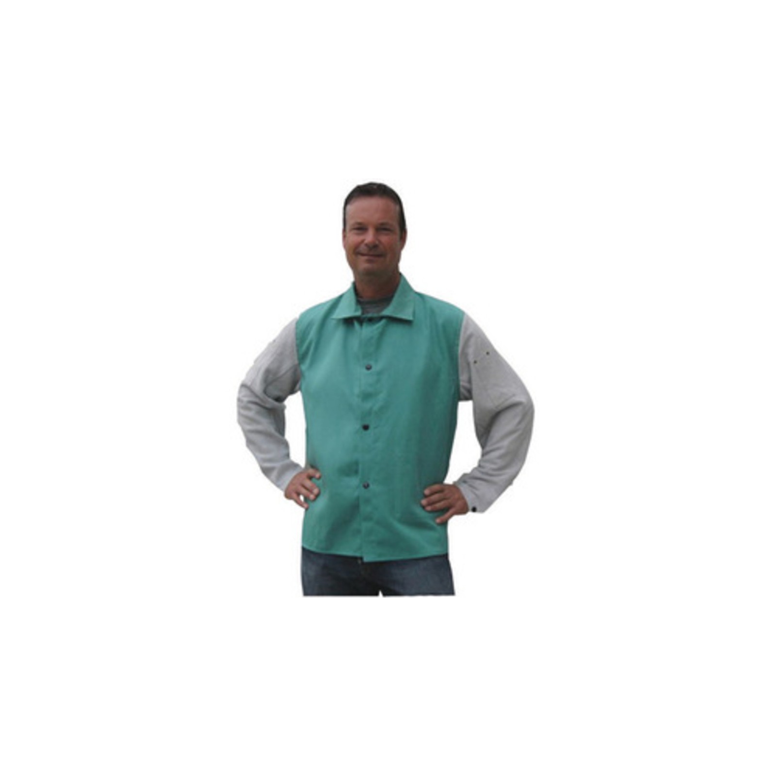 John Tillman - 96302X - TILLMAN Welding Jacket: Men's, Cotton with Cowhide