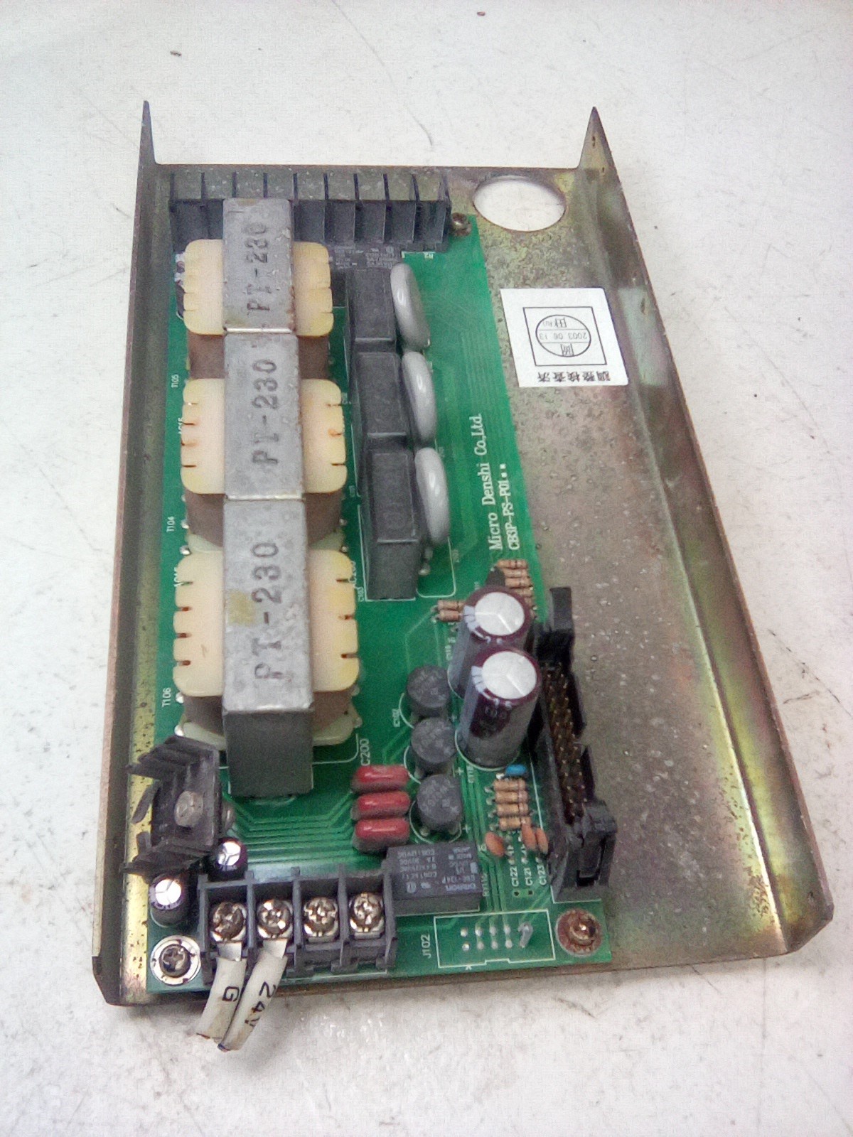 Micro Denshi CB3P-PS-P01 Circuit Control Board