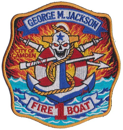 Camden, NJ George Jackson NEW Fire Boat 1 - 2026 Fire Patch NEW