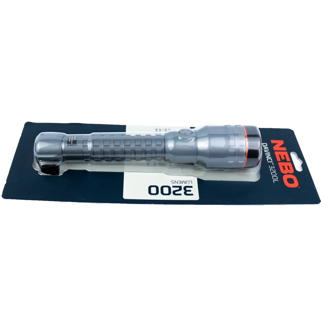 NEBO Davinci 3200L Waterproof Rechargeable Flashlight