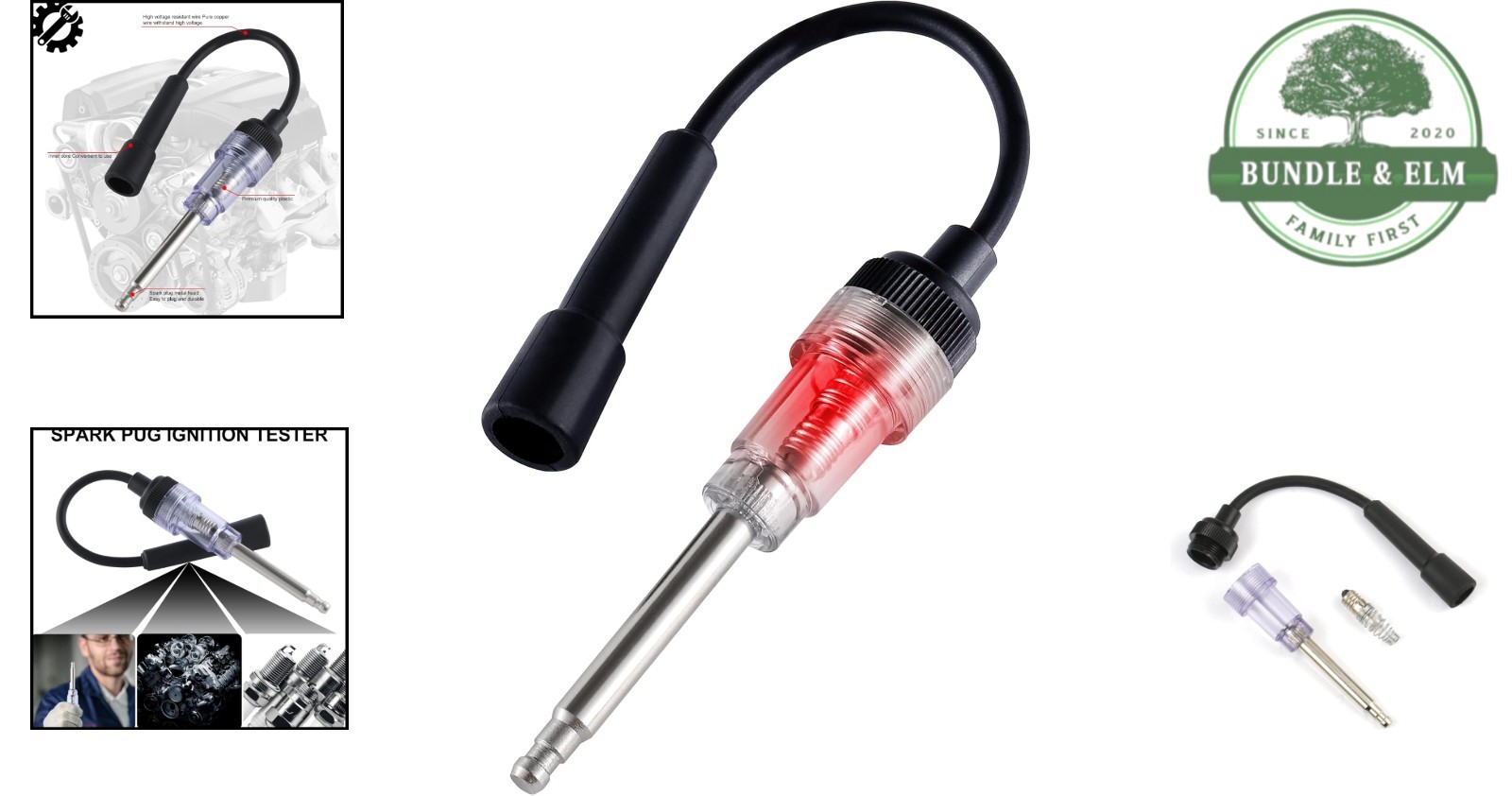 Corded Electric Engine Ignition Tester - Fast Troubleshooting for All Vehicles