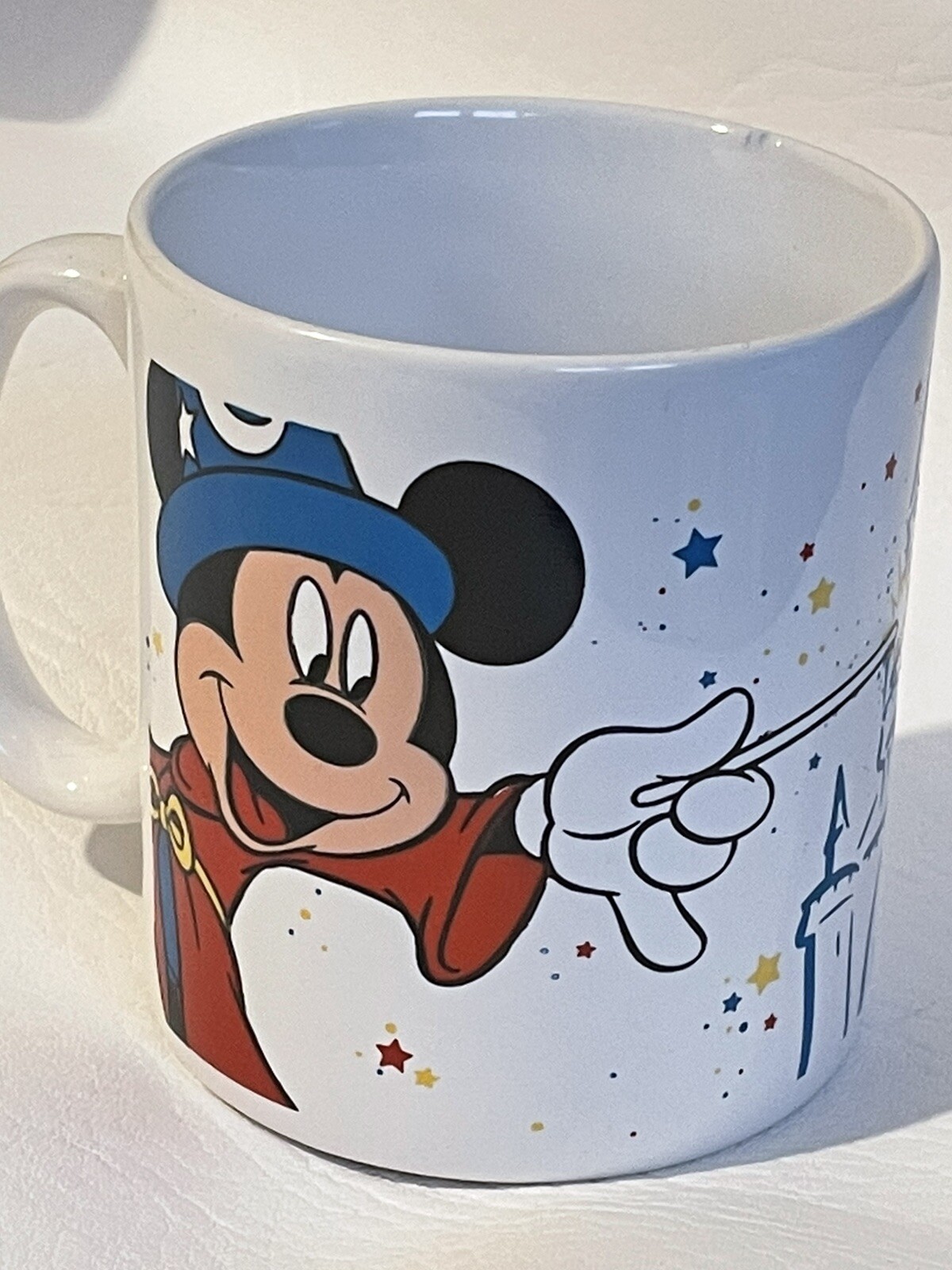 Disneyland Paris Vintage Fantasia Mug Tams Collectible Disney Mickey Mouse