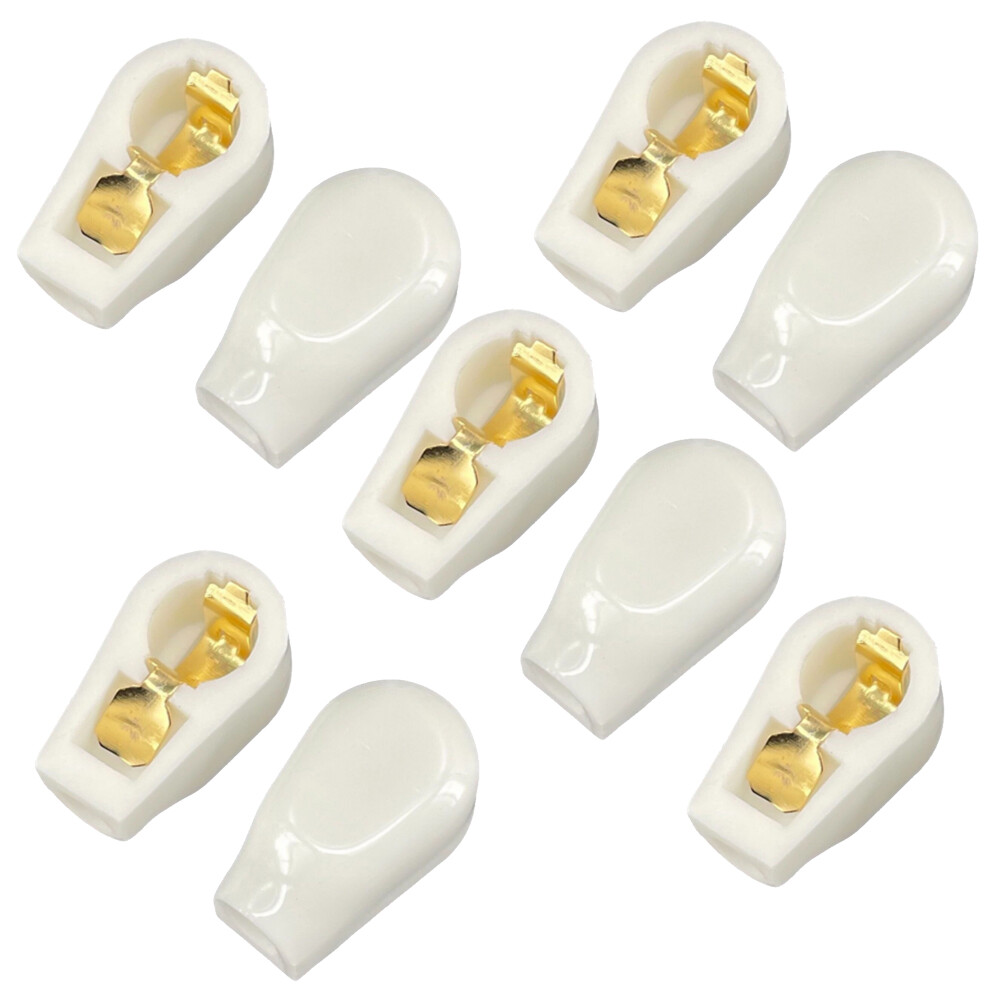 10PCS Gold Plated 1/4" 6.4mm Tube Anode Cap 6P12P EL504 EL519 EF37 6F8G Tube