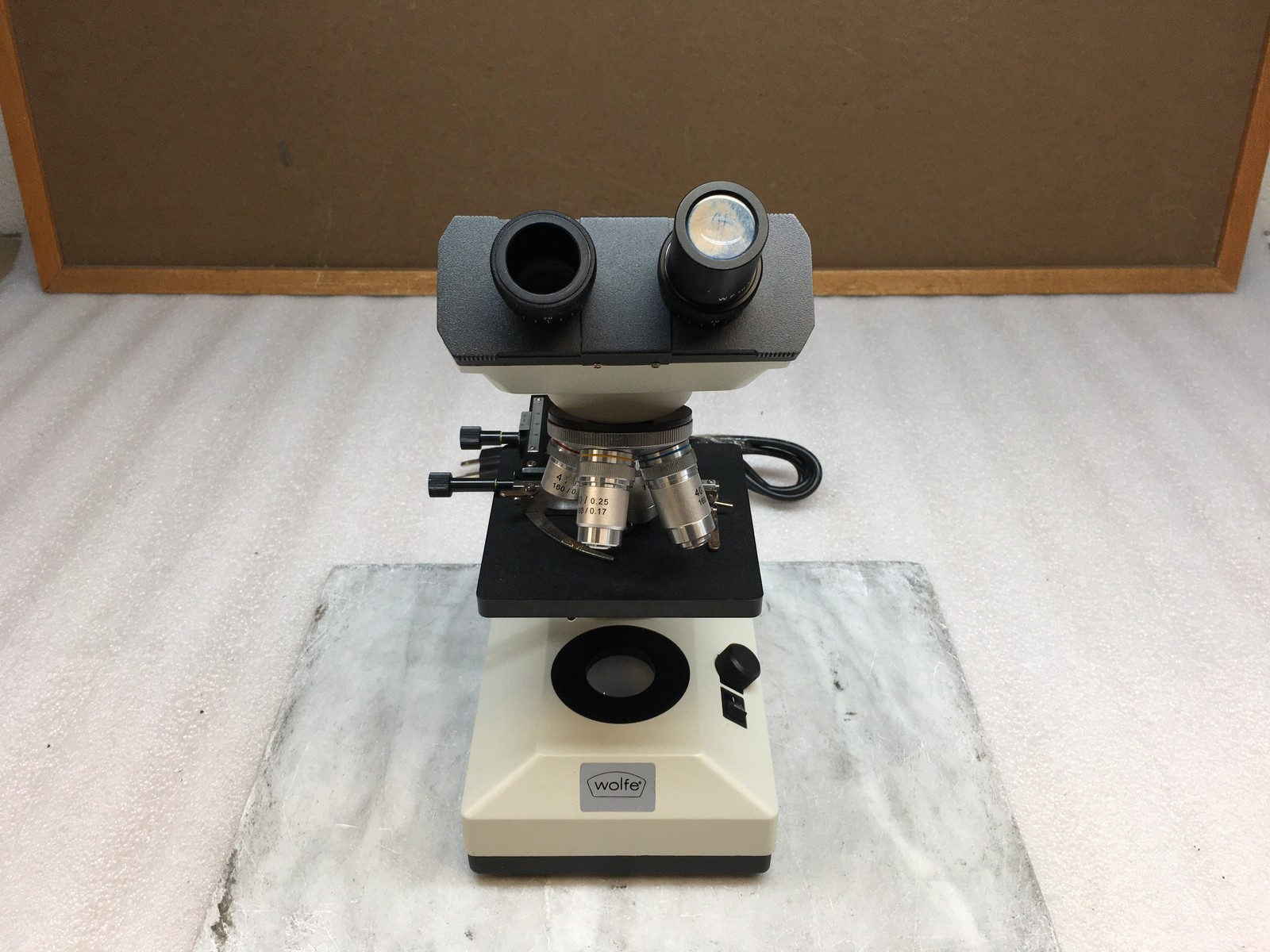 Wolfe Carolina Bio Supply Co Binocular Finite Microscope - Pls Read Description