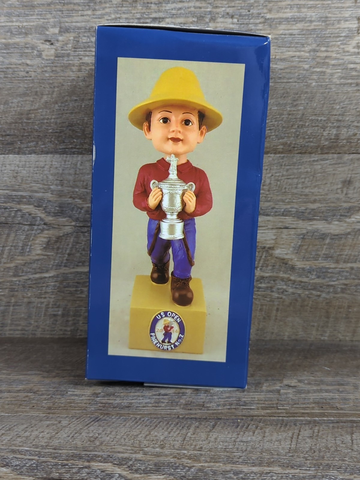 2014 US Open Pinehurst Putter Boy Bobblehead - Incomplete - Missing Trophy Piece