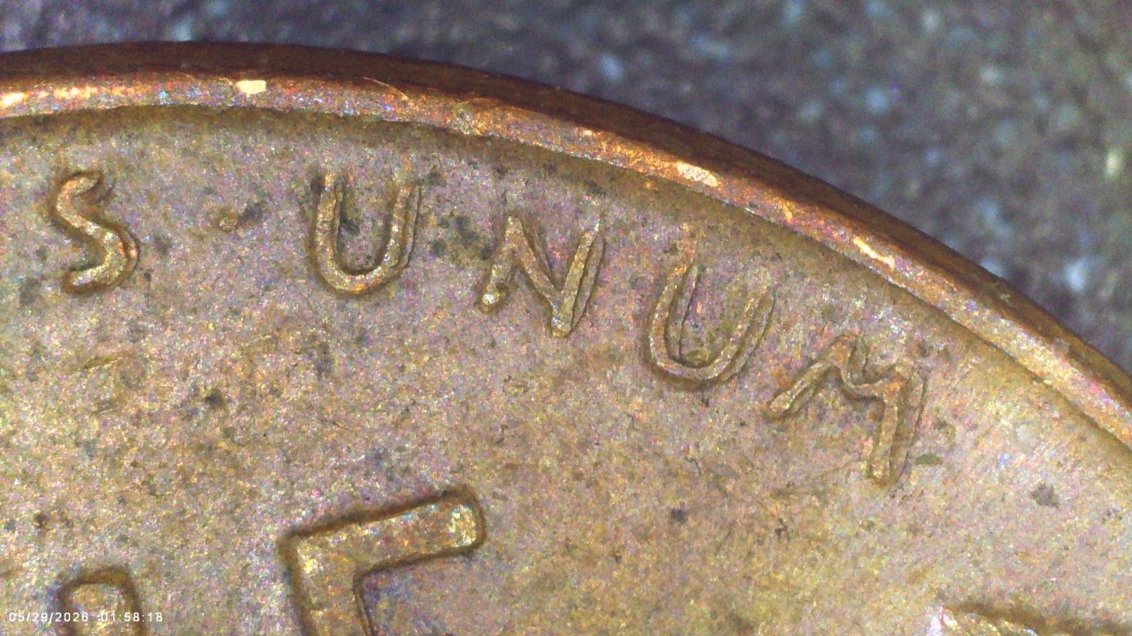 1947 P Lincoln wheat cent penny rev. doubling RIBUSUNUM. (96)