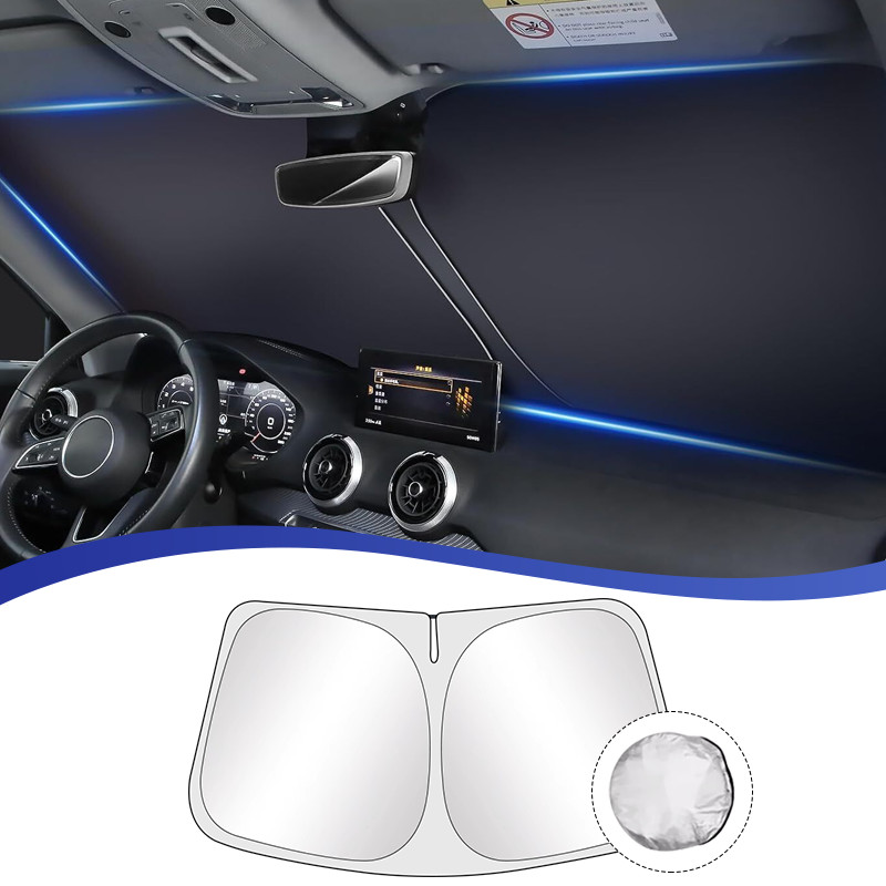 FRONT WINDSHIELD SUN SHADE FOR 20-24  SUBARU ASCENT FRONT WINDSHIELD SUNSHADE