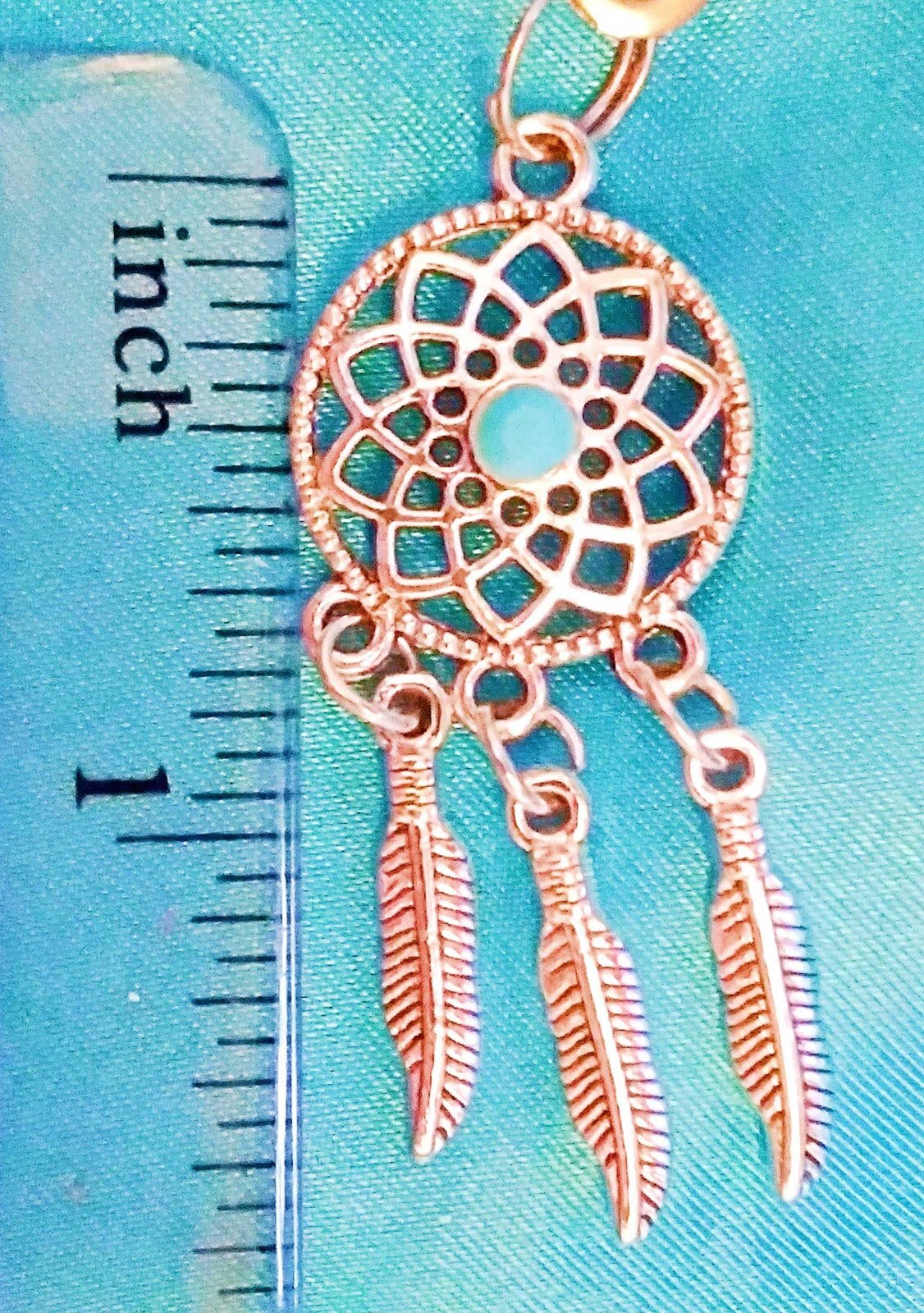 Set of Two ~ Dream Catcher Small Metal ~ Ceiling Fan Pulls