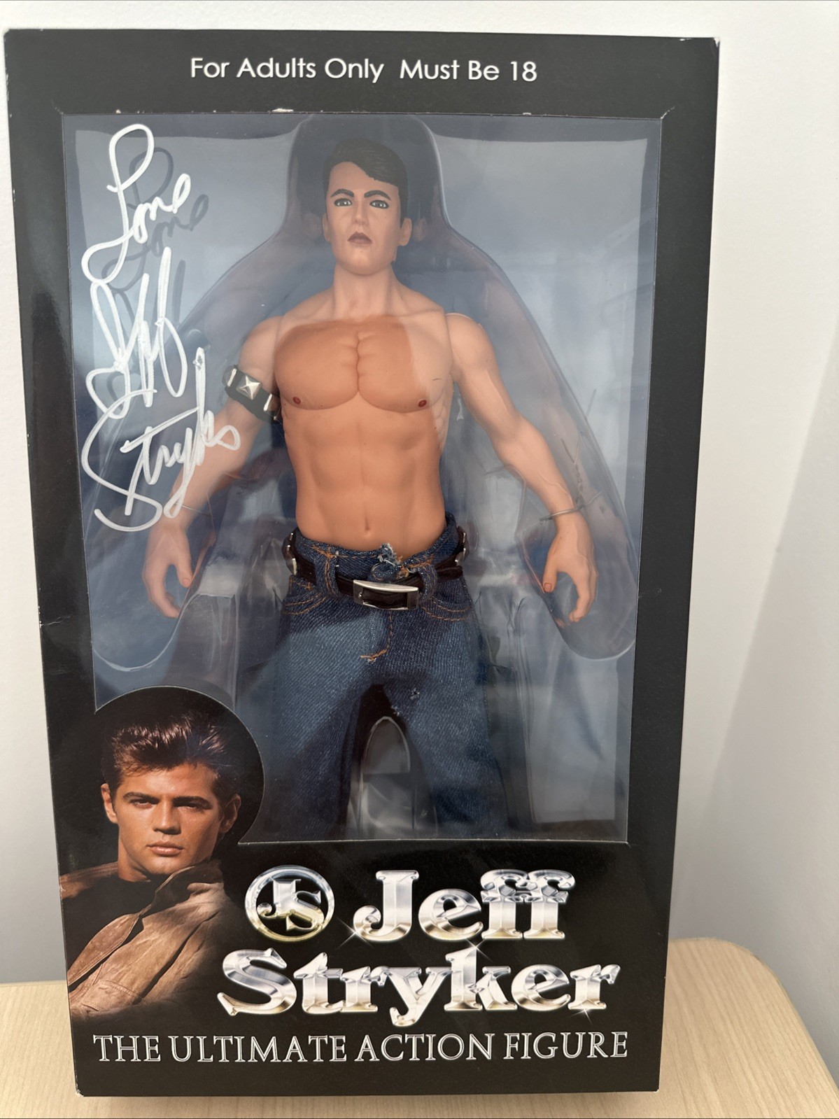 Jeff Stryker Adult Collectable Male Doll Action Figure - Signed Limited Edition