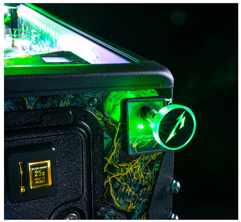 Metallica Remastered Shooter Knob by Stern Pinball