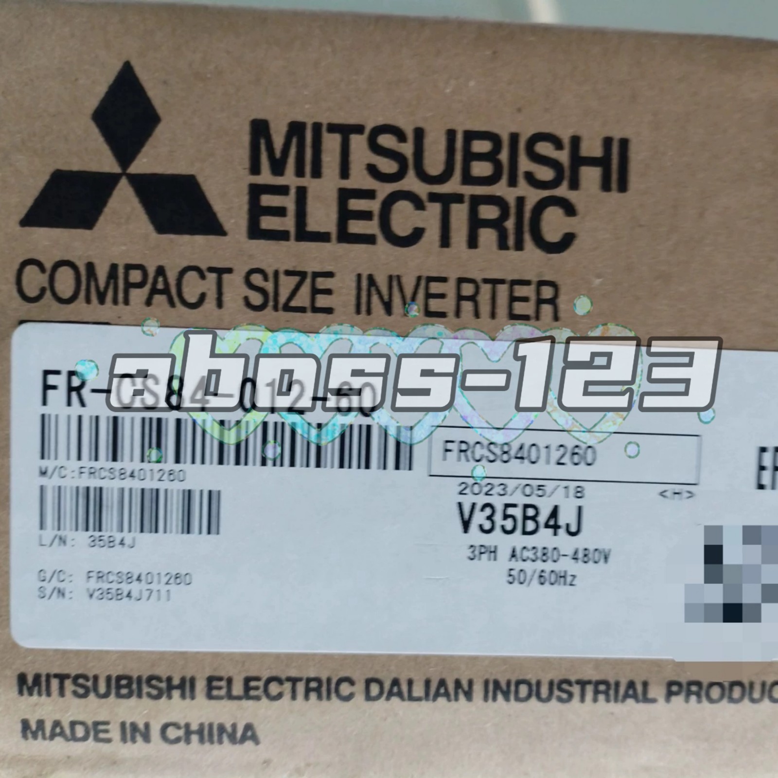 Mitsubishi FR-CS84-012-60 frequency converter#1pcs New In Box