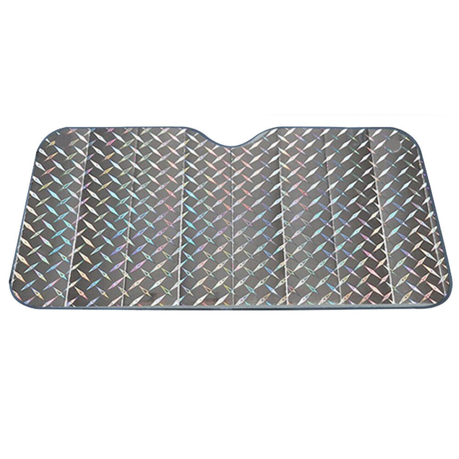 New Laser Front Windshield Standard SunShade With Reflective Diamond 57.5"x22.5"