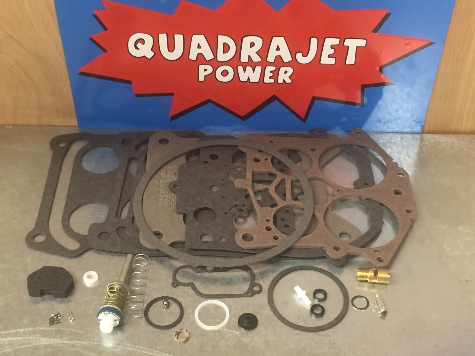 Quadrajet Premium Rebuild Kit. Buick 67-70, Chevrolet 67-68, Pontiac 66-74 Qjet