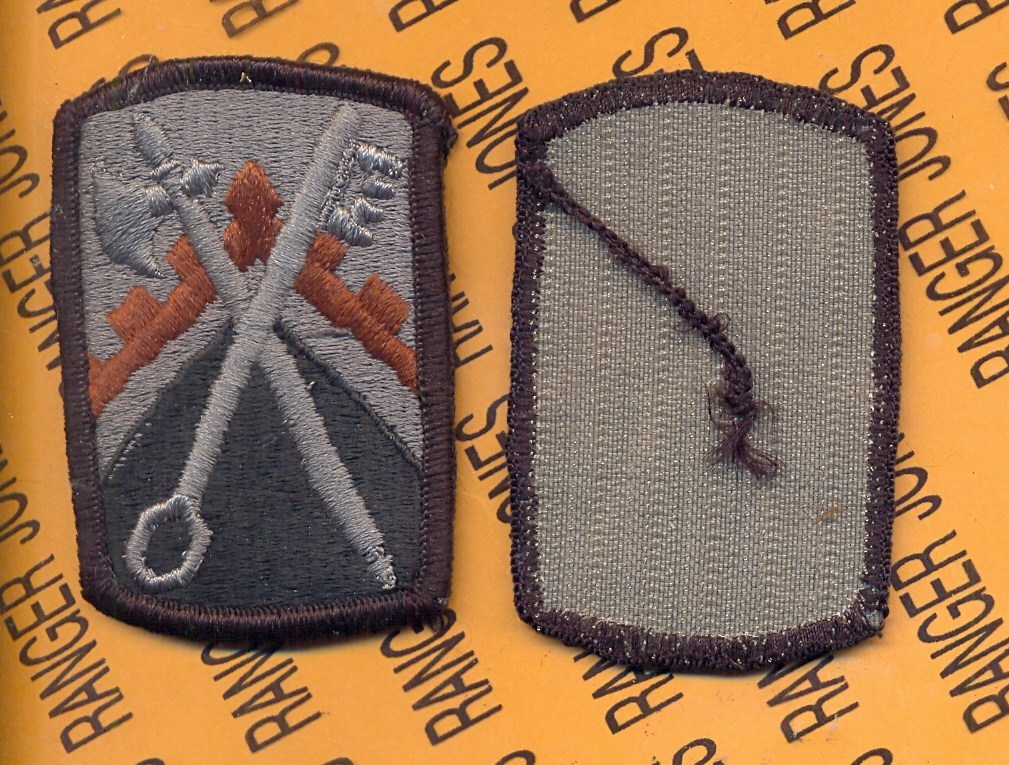 US Army 16th Sustainment Brigade ~3" ACU w/ HOOK uniform patch m/e