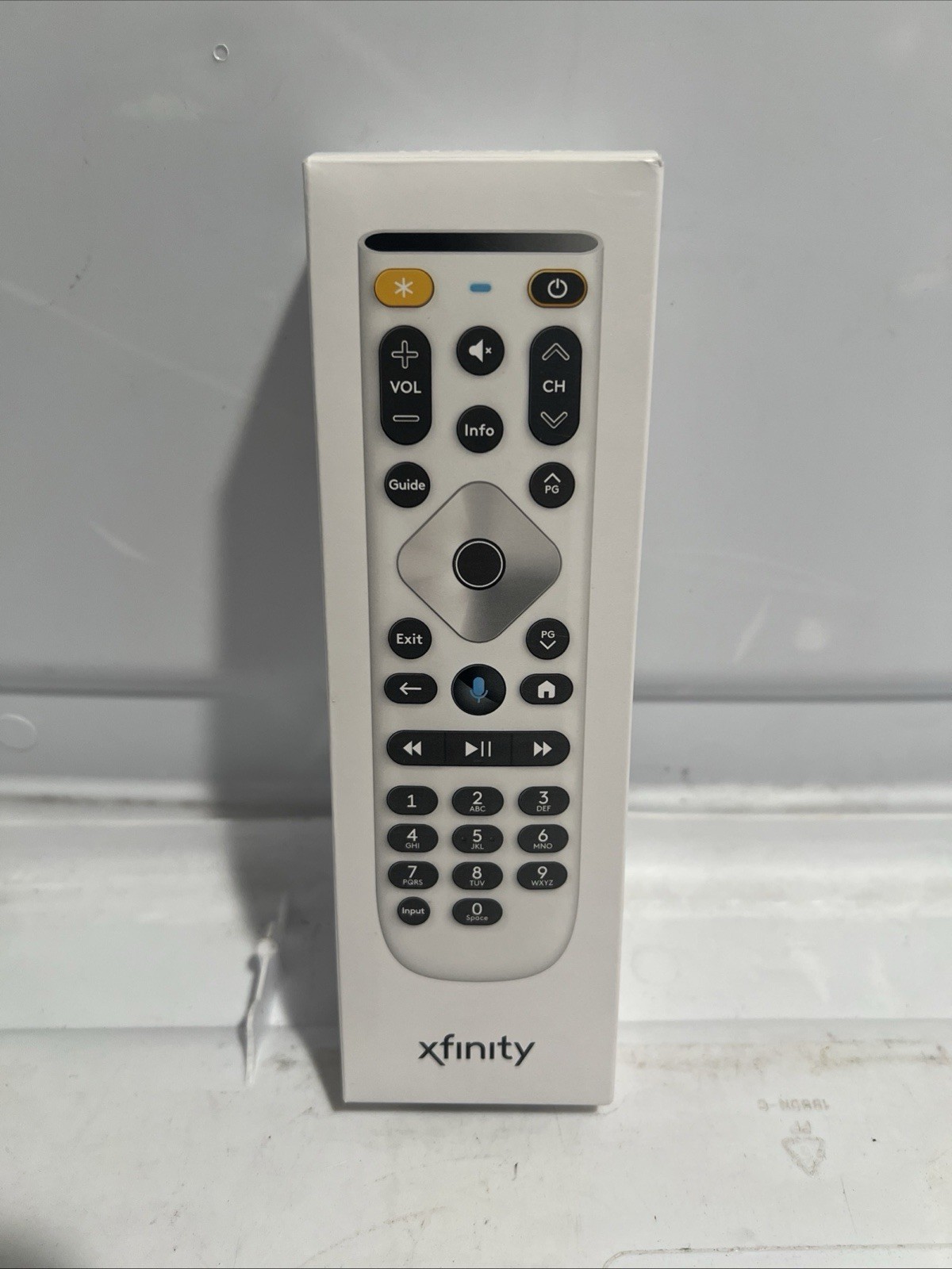 Xfinity XRA Elder Accessibility Large Big Button Voice Remote Control White. New