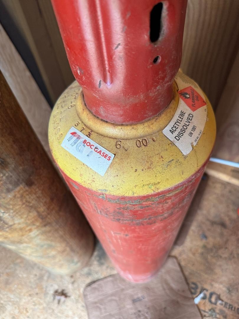 Oxygen --- Acetylene Tanks, Used