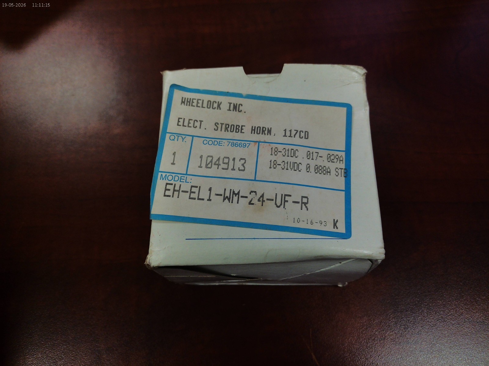 EH-ELI-WM-24 Electronic Strobe Horn