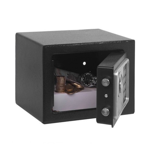 New Small Black Digital Electronic Safe Box Keypad Lock Home Office Hotel Gun