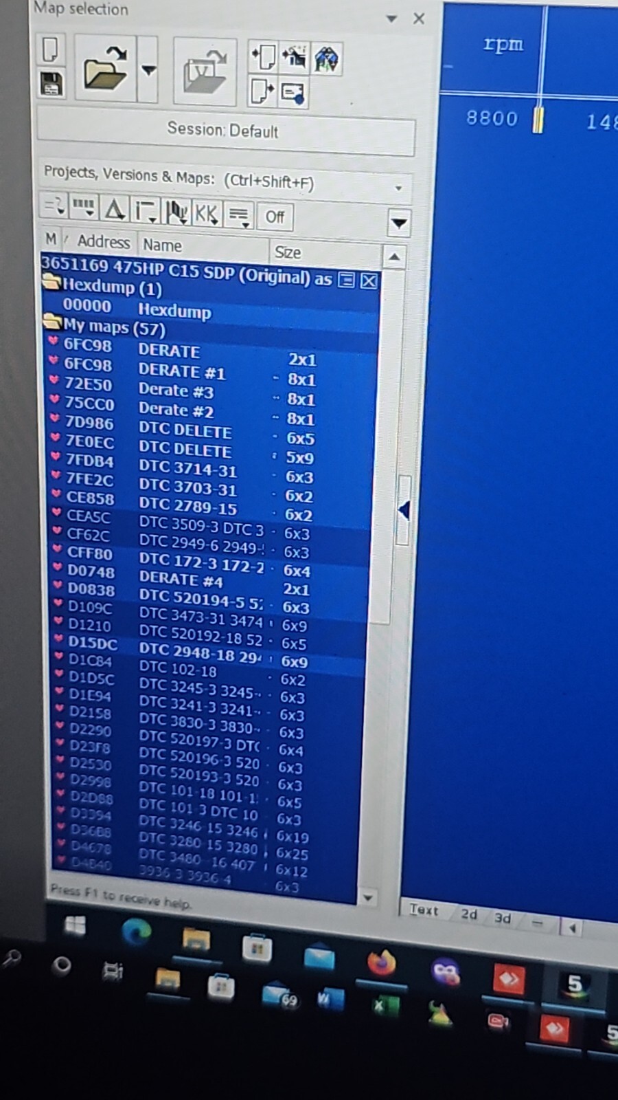 Cat C15 SDP MAP PACK