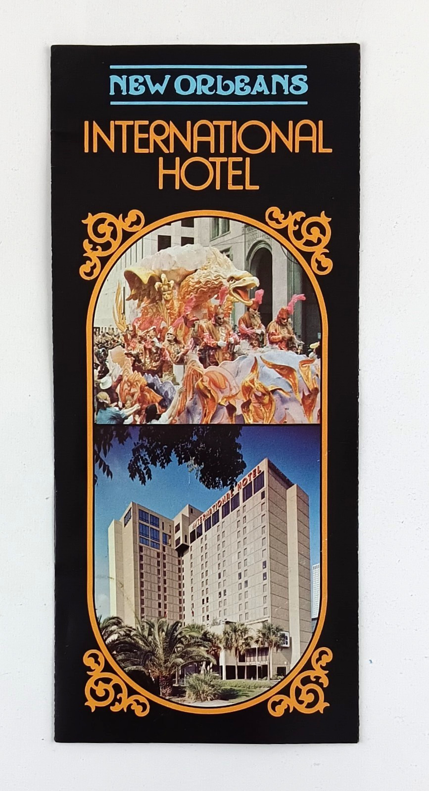 1970s New Orleans International Hotel Downtown Louisiana Vintage Travel Brochure