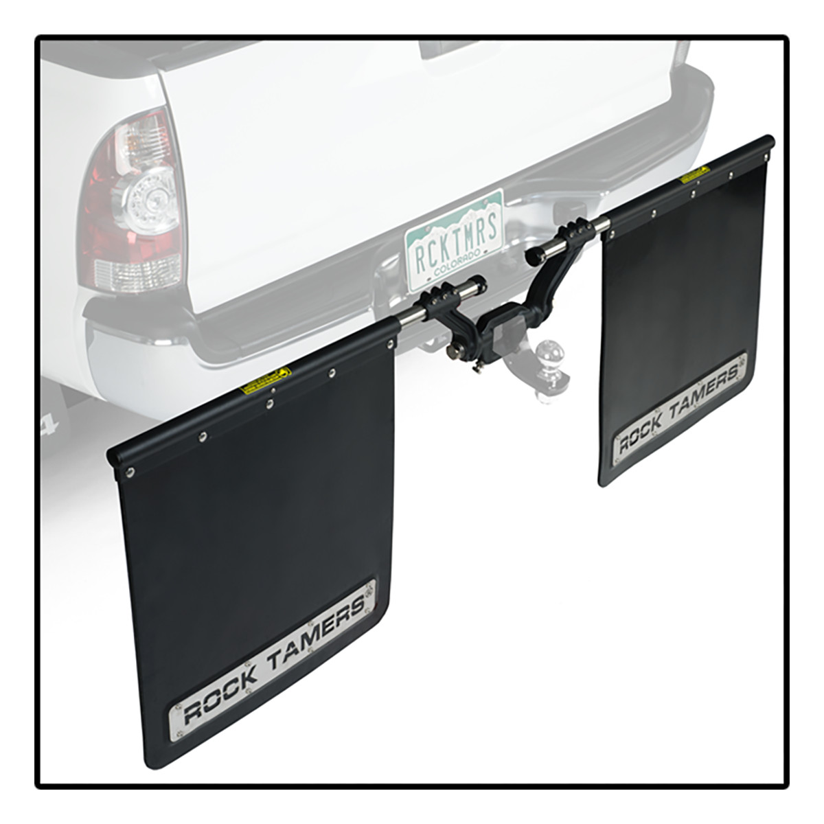 Rock Tamers 00108 Mud Flap System for 2" Receiver
