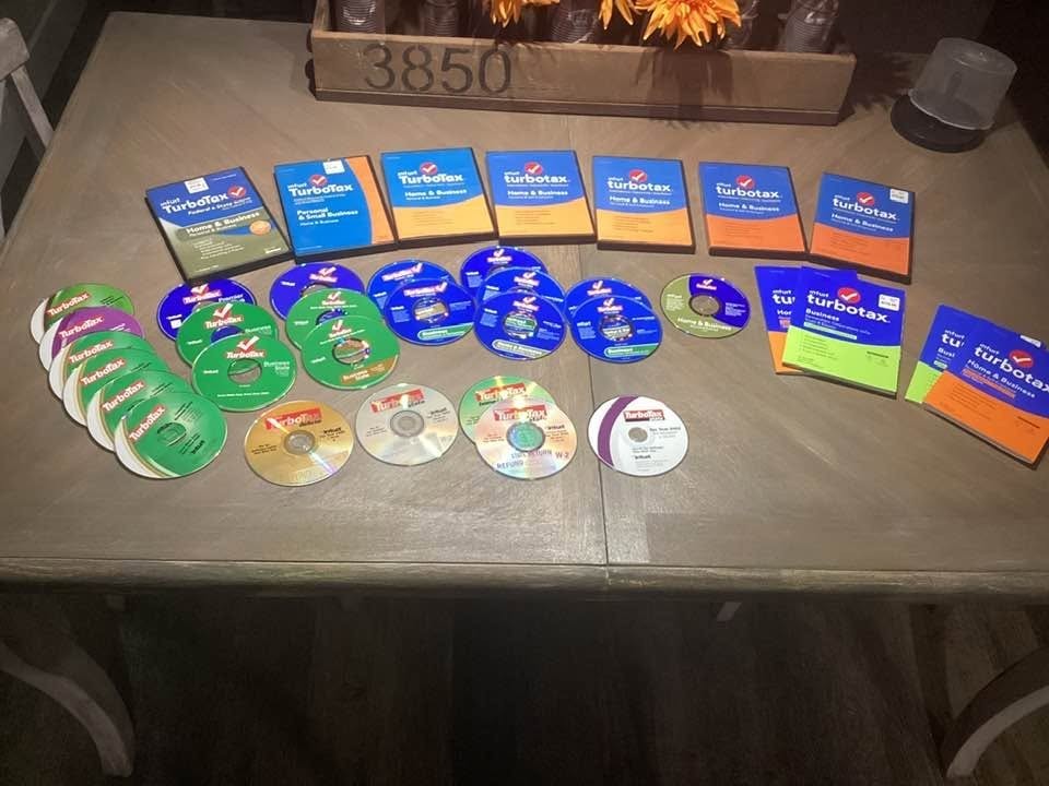 Intuit Turbotax LARGE LOT 1999 - 2021 (except 2009, 2010, 2011) * One User