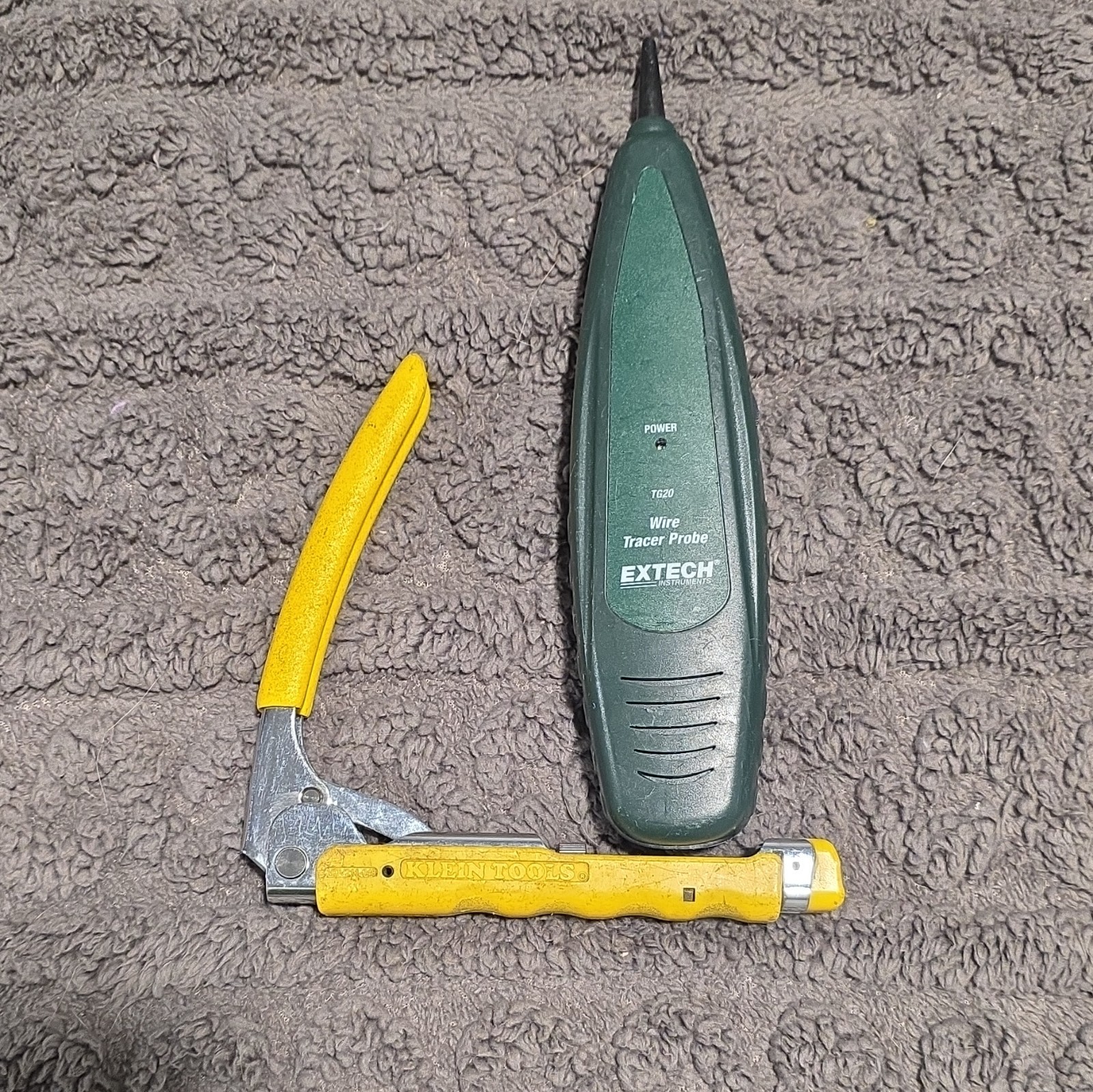 Extech TG20 Wire Tracer Probe and Yellow Cable Stripper, Model TG20, MPN TG20