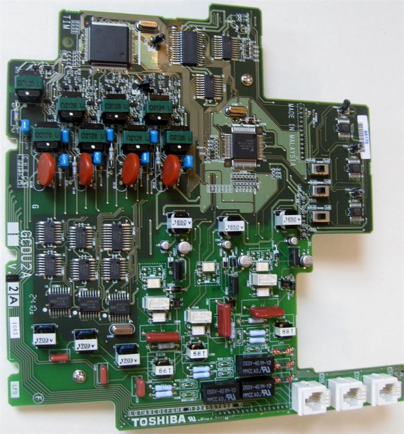 TOSHIBA STRATA GCDU2A 3 X 8  EXP CARD FOR CIX40 CHSU40A/2/3   "1 YEAR WARRANTY"