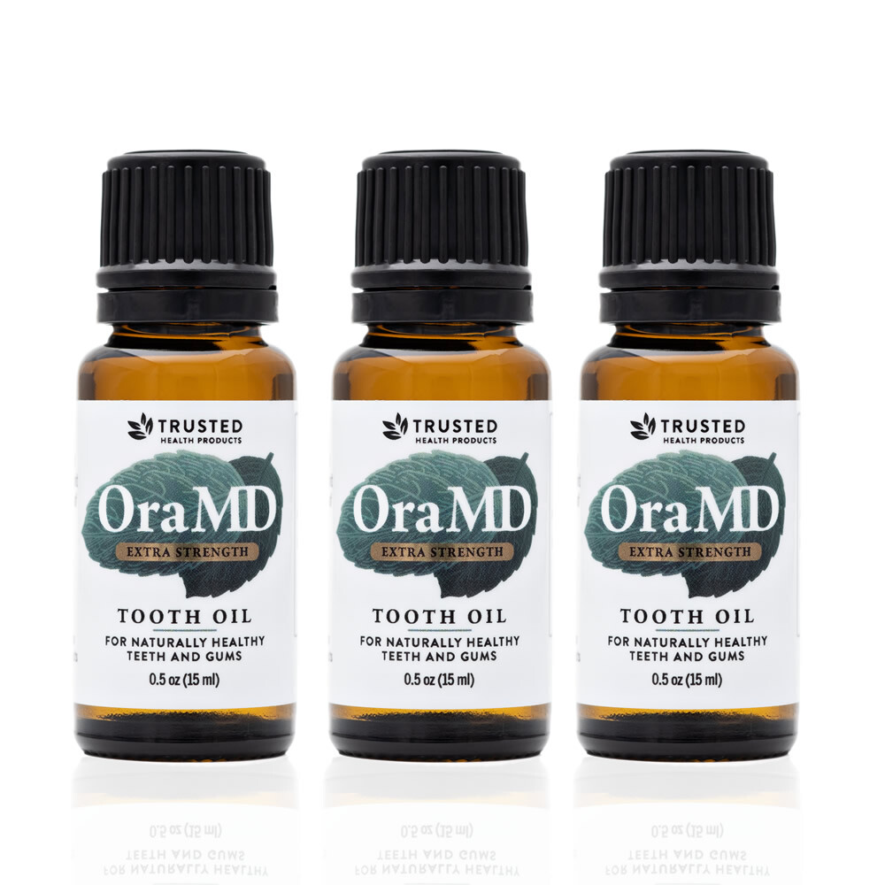 3 pack OraMD Extra Strength - Gingivitis, Bleeding Gums – Superior Toothpaste