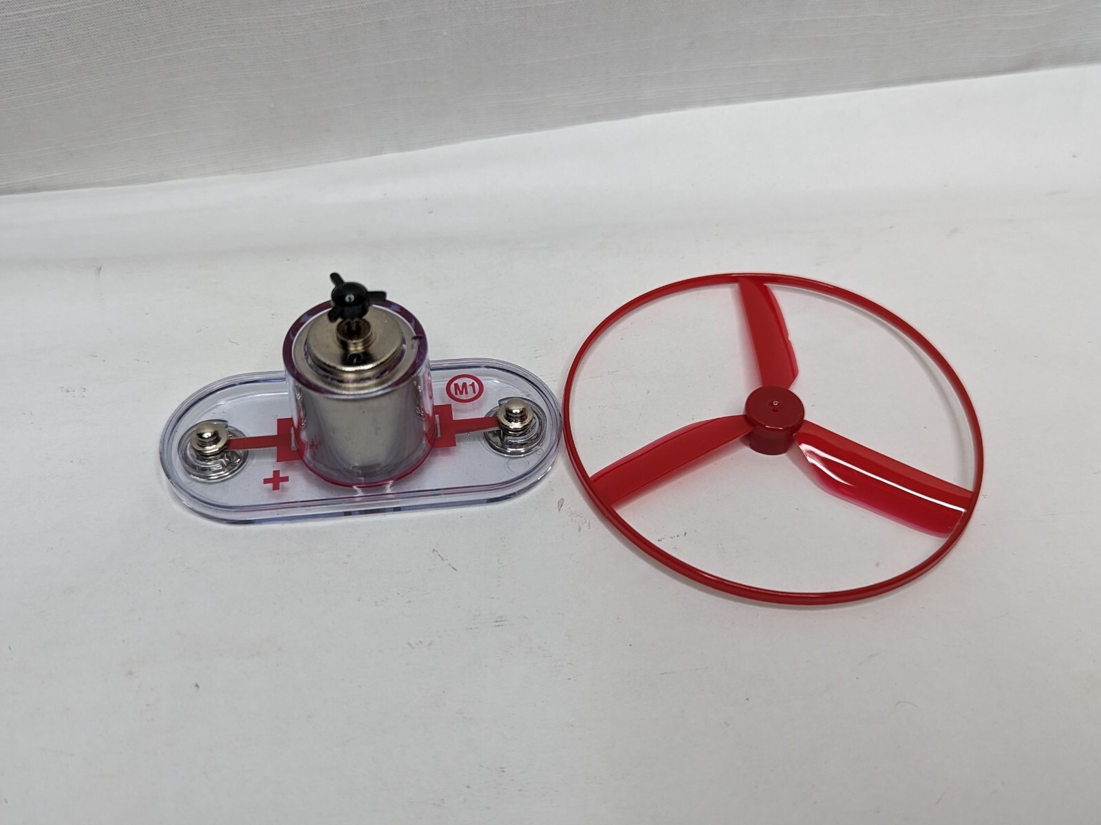 ELENCO Snap Circuits Replacement Part: M1 Motor with Fan, Tested, 6SCM1 & 6SCMF