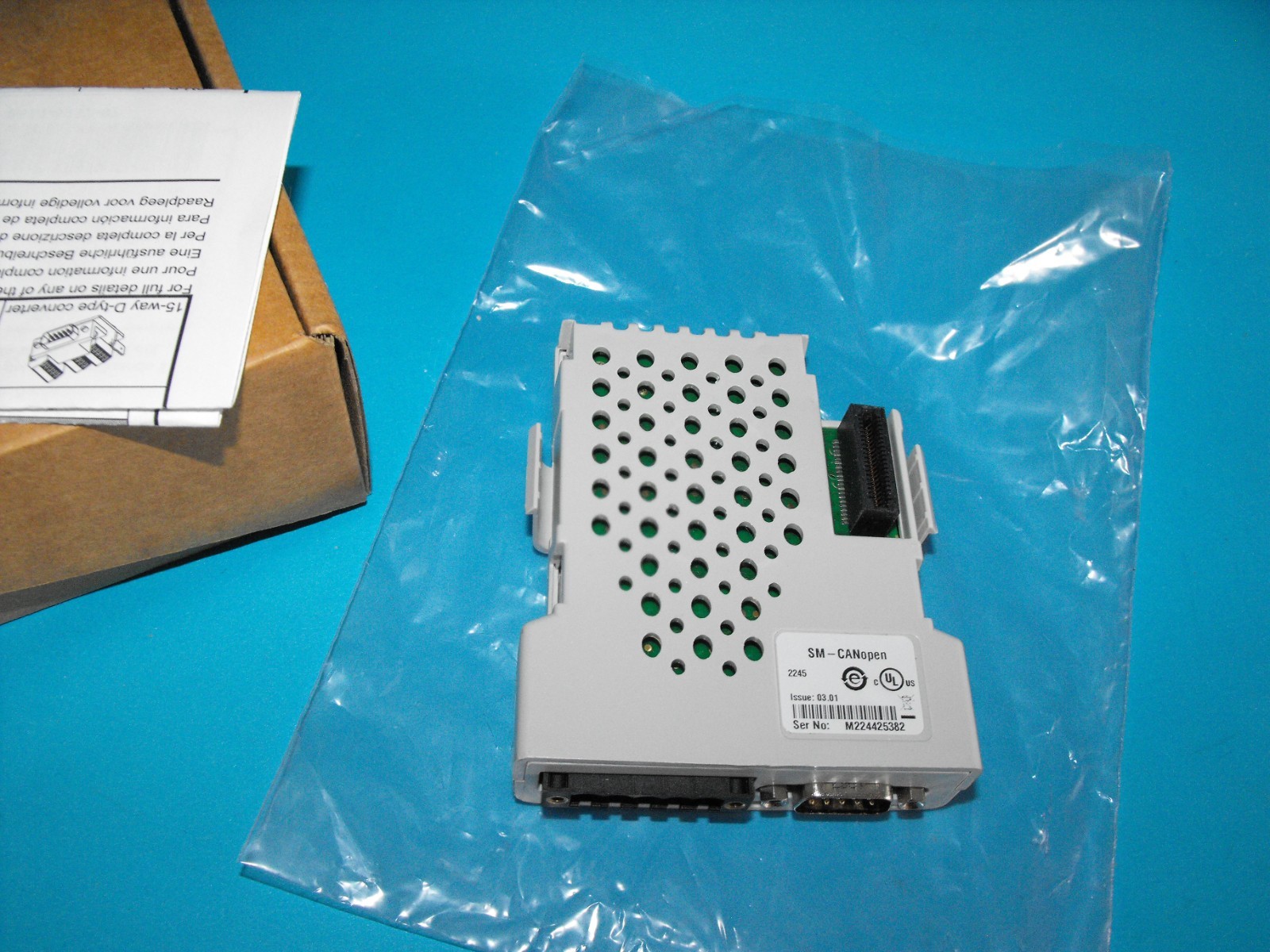 Control Techniques SM-CANopen.2245.SER N.M224425382.USED