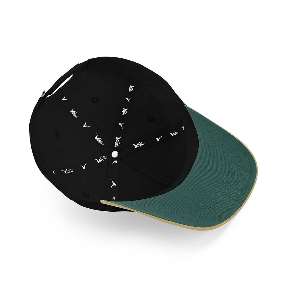 Victus Switch Hitter Snapback Baseball/Softball Hat - Black/Brown