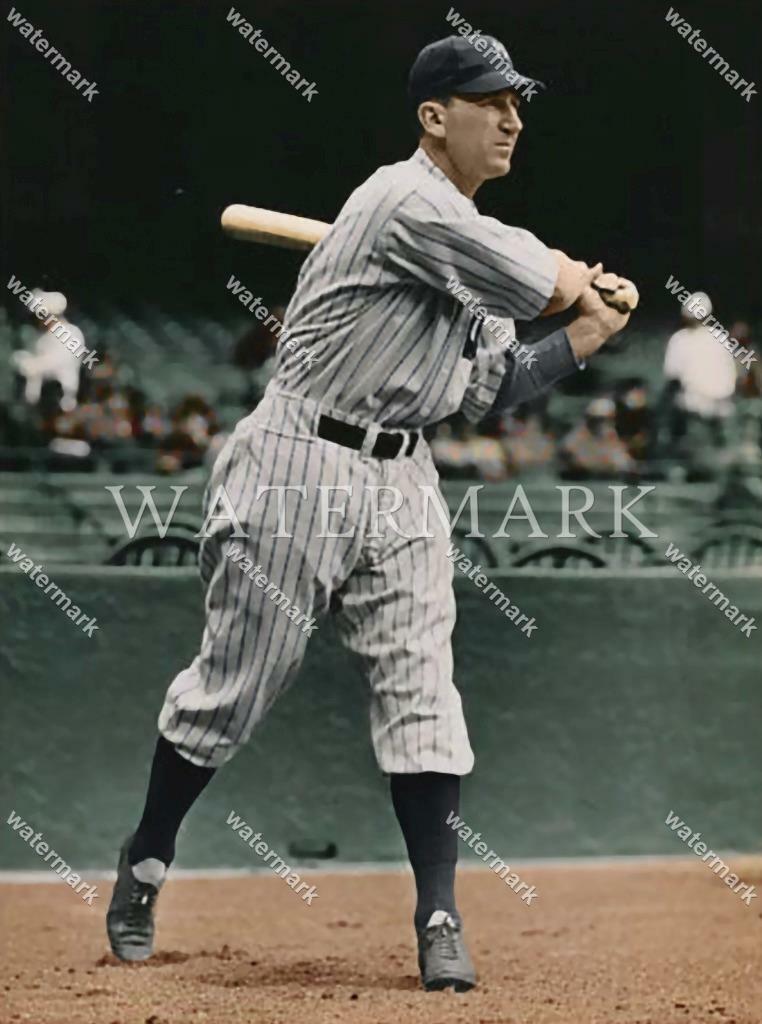 ER57 Arndt Jorgens New York Yankees Baseball 8x10 11x14 16x20 Colorized Photo