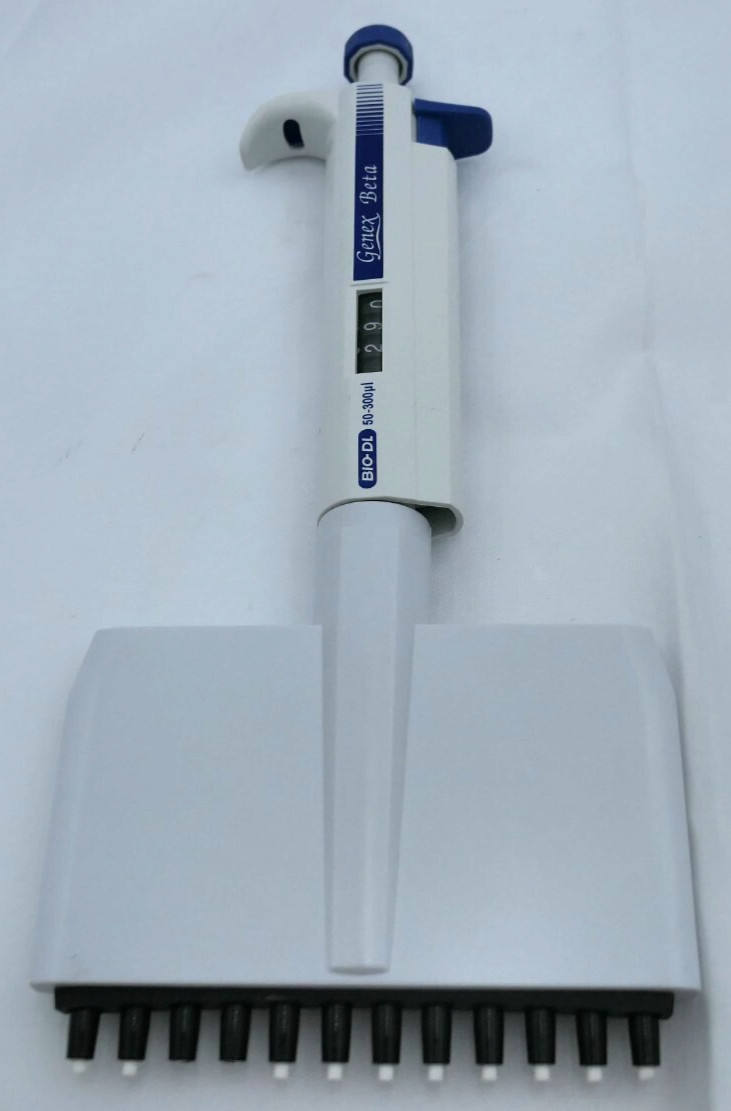 Bio-DL 50-300UL Genex Beta 12 Channel Mechanical Pipettor