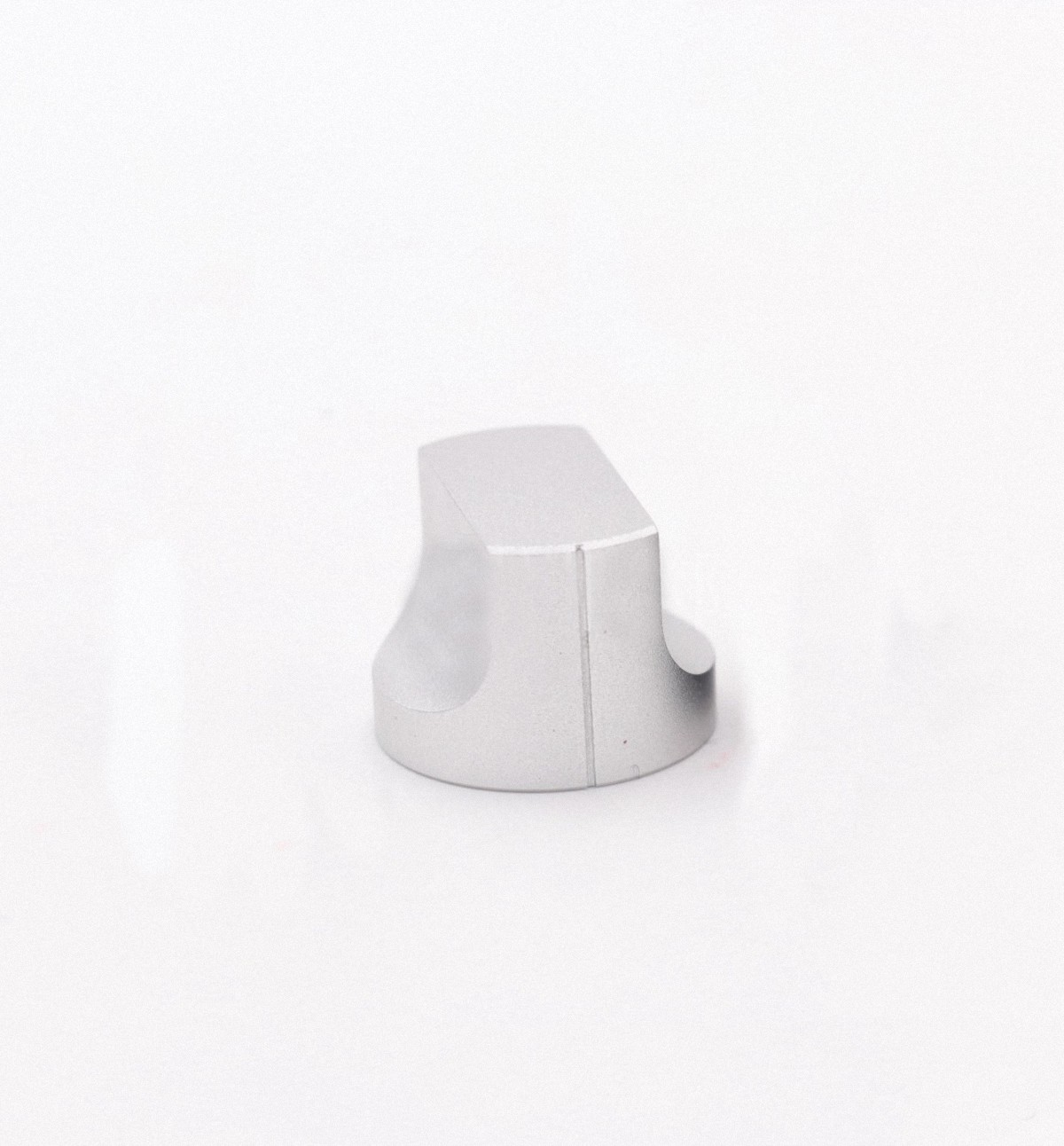 1PCS Duckbill silver 20*15 Aluminum amplifier solid Volume potentiometer knob