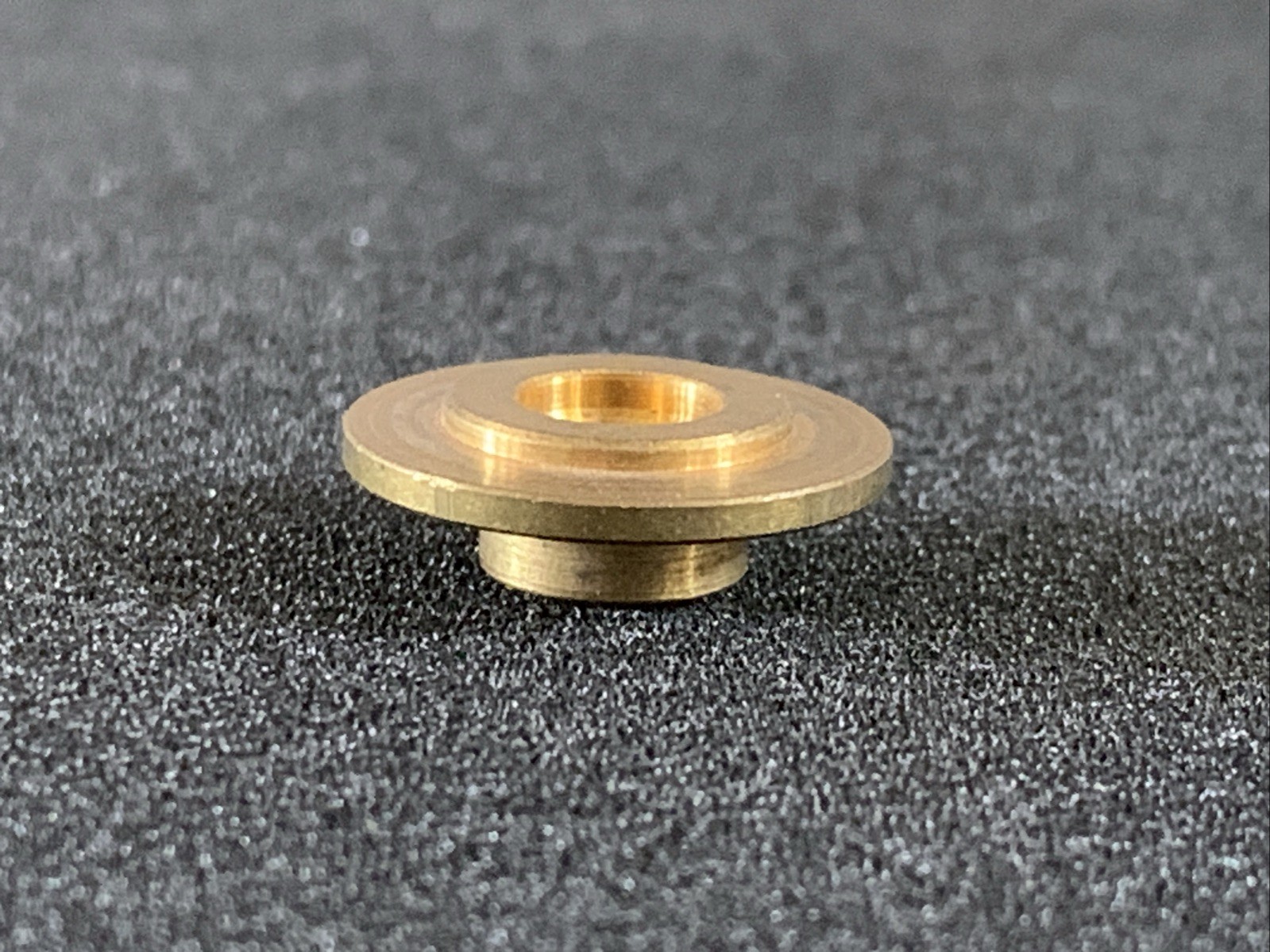 80’s Solid Brass Electric Bass or Guitar String Retaining Tree Vintage Part