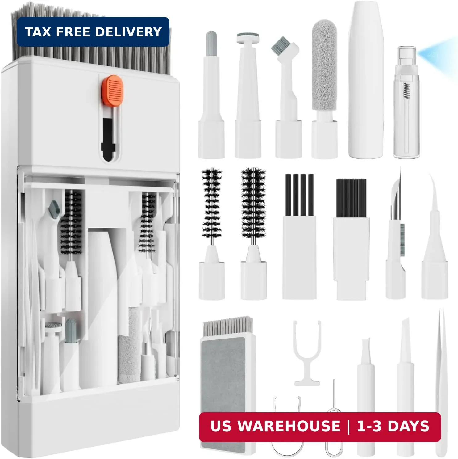 Laptop Cleaning Kit Keyboard Cleaner Brush, 22-in-1 Multi-Function Laptop Cleane