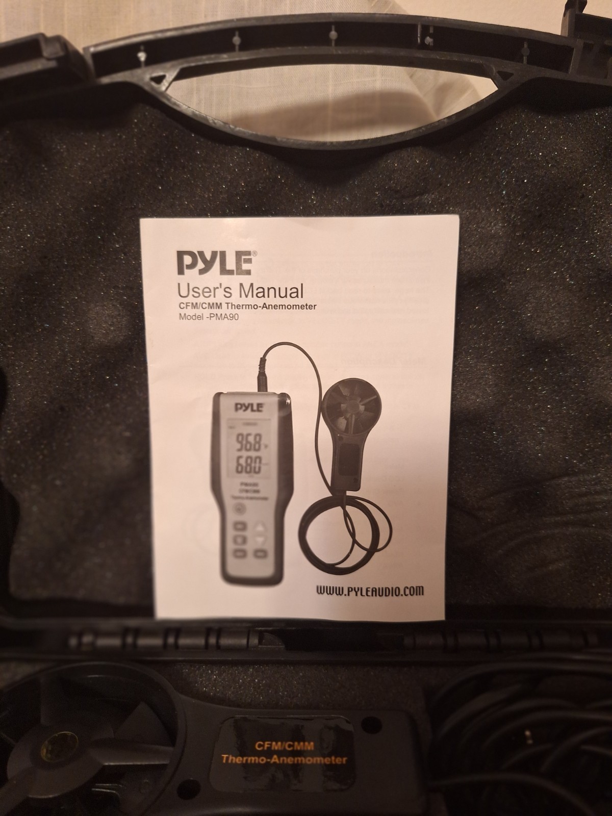 Pyle PMA90 Digital Handheld Anemometer – Great Condition