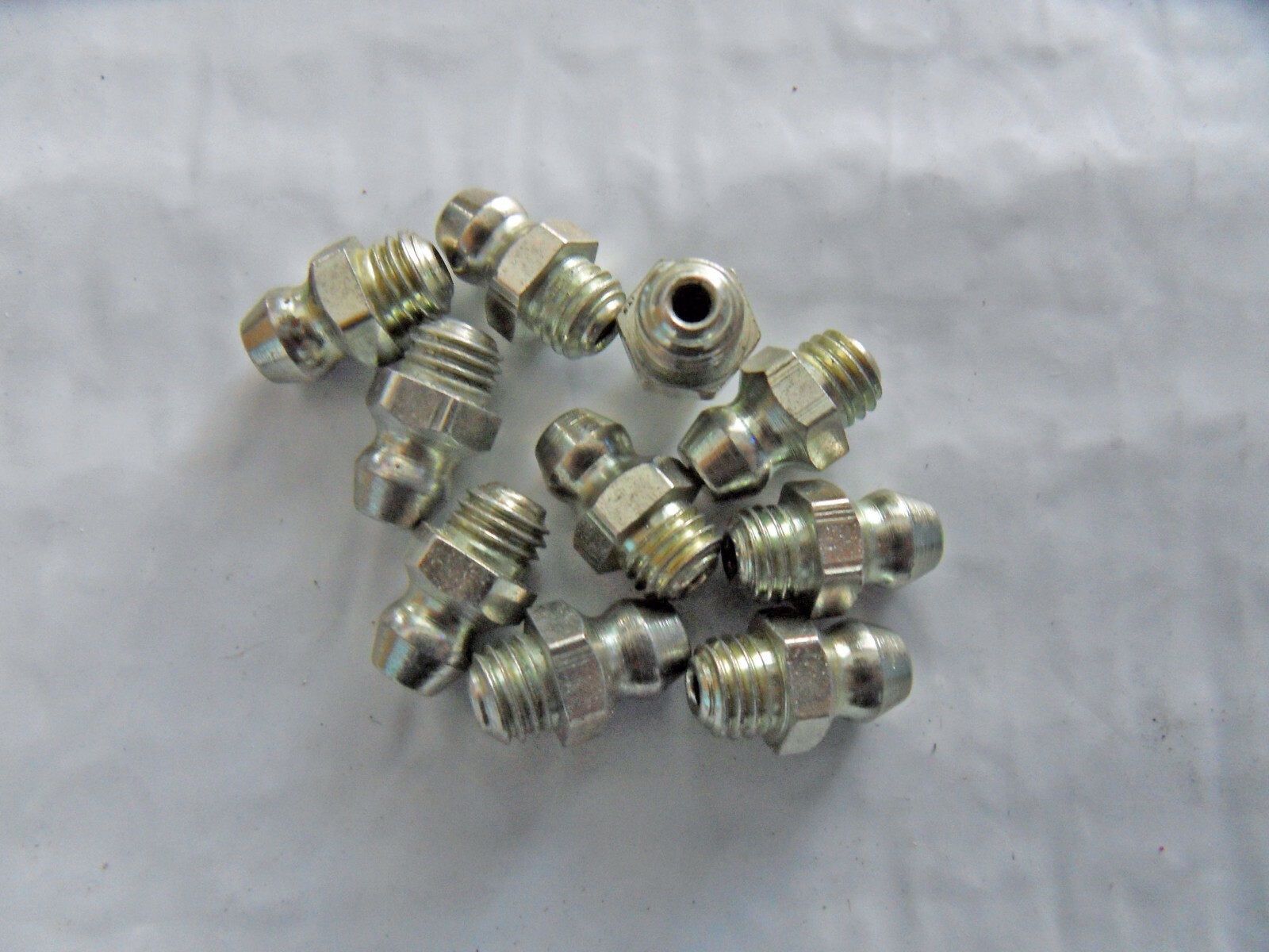 10 New LUBRIMATIC 11101 Grease Fittings 1/4-28 Free US Shipping