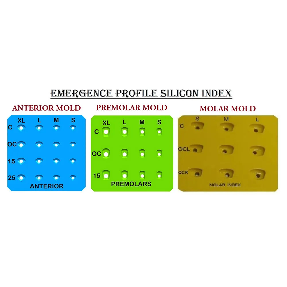 NEW Gingival Former Customization Silicon Index JULLDENT / EMERGENCE profile