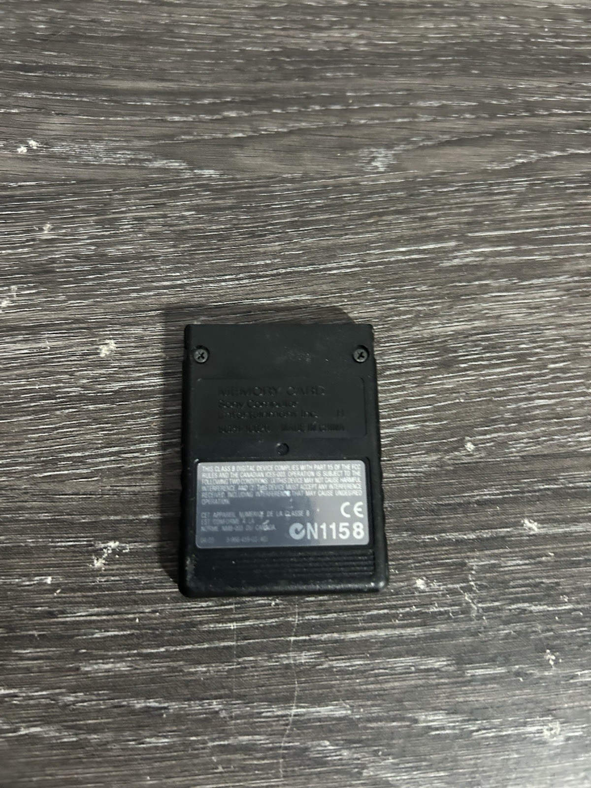 Authentic PS2 Original Playstation 2 8MB Memory Card (SCPH-10020)