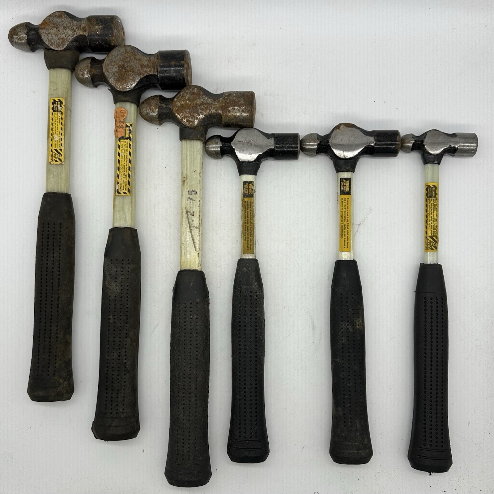 Nupla M-16 M-8 M-4 Ball Pein Hammer Tool Vintage Peen Machinists Engineer