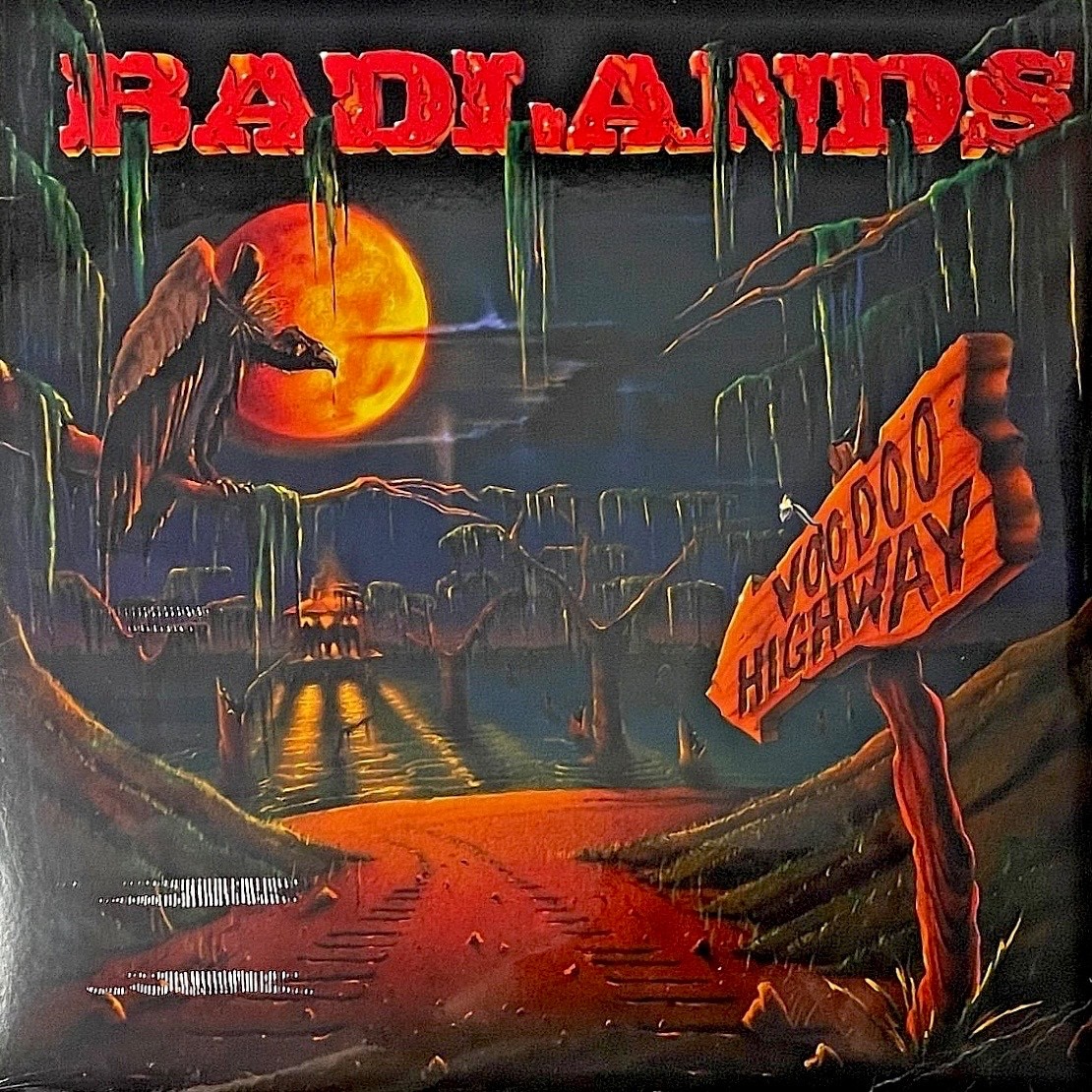 Badlands Voodoo Highway LP Colored Vinyl Import Limited Ed Jake E. Lee Ozzy NEW