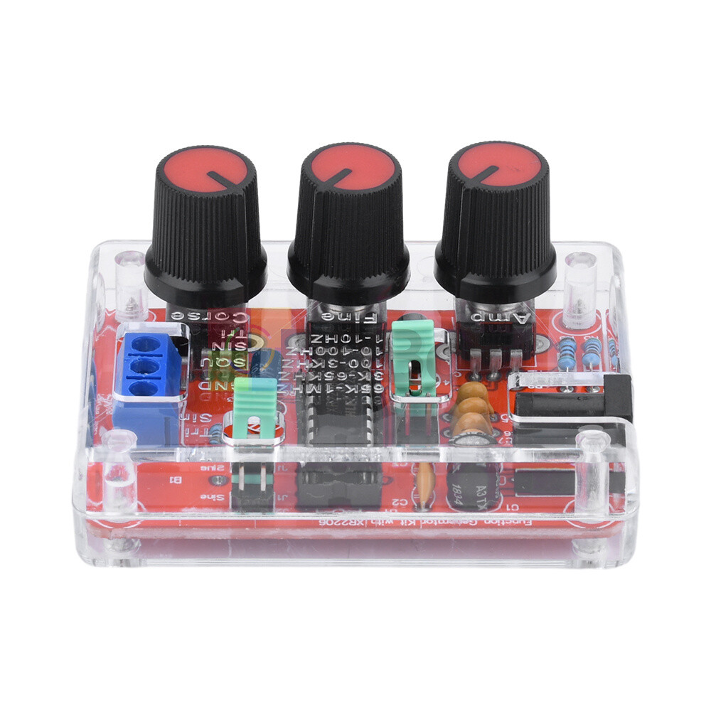 XR2206 Function Signal Generator Finished Sine Triangle Square Wave 1HZ-1MHZ