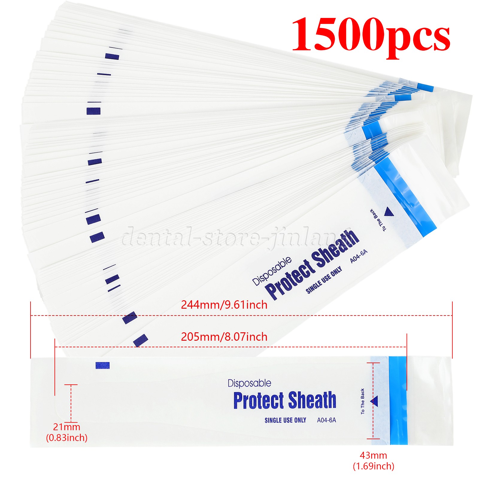 Intraoral Oral Camera Protective Sleeve Sheath Cover Disposable A04-6A LOTS OF