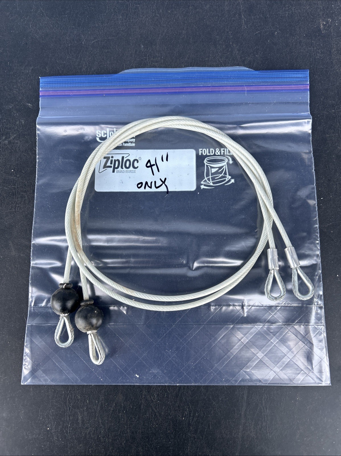 BOWFLEX 41" Replacement Cables for POWER PRO XTL Replacement Part One Pair (2)