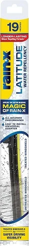 Rain-X 5079276-2 Latitude With Water Repellency Wiper Blade 19" - 1EA