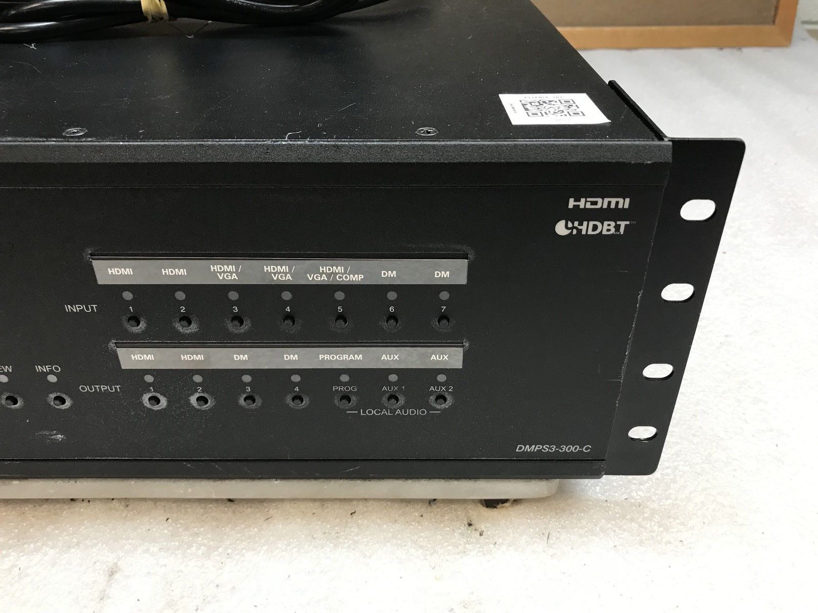 Crestron DMPS3-300-C 3-Series 4K DigitalMedia Presentation System