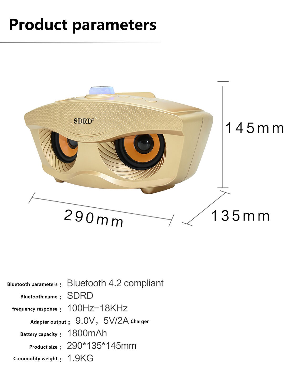 NEW Wireless Bluetooth Karaoke Speaker System 2 Microphone for KTV