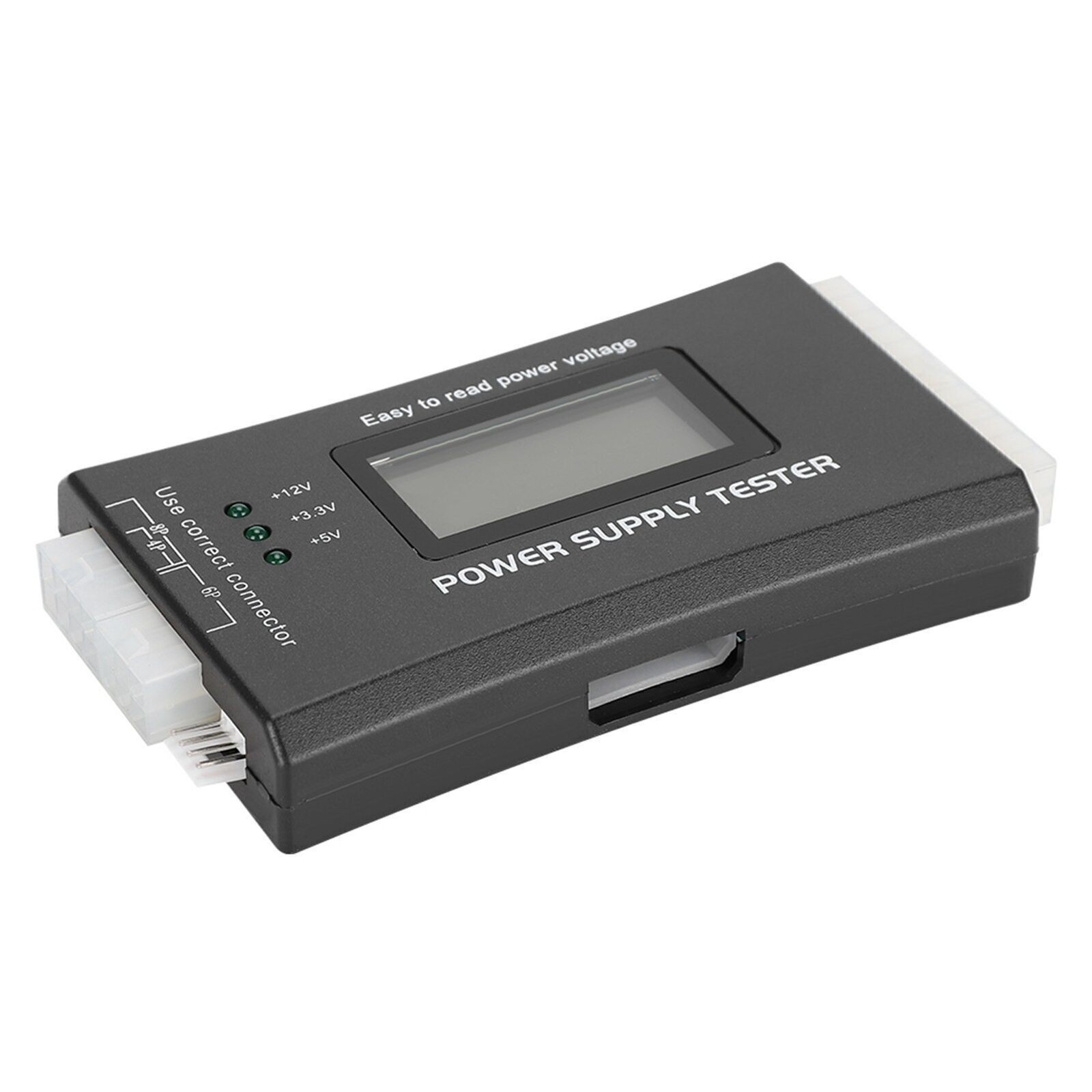 ATX Power Supply Computer Host Inspection and Maintenance Tester Tool with LCD